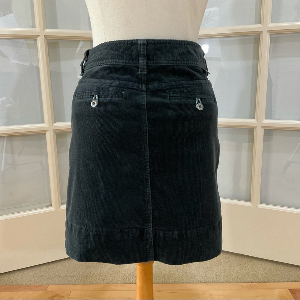 Patagonia Corduroy Organic Cotton Green Skirt 2 - Picture 4 of 11